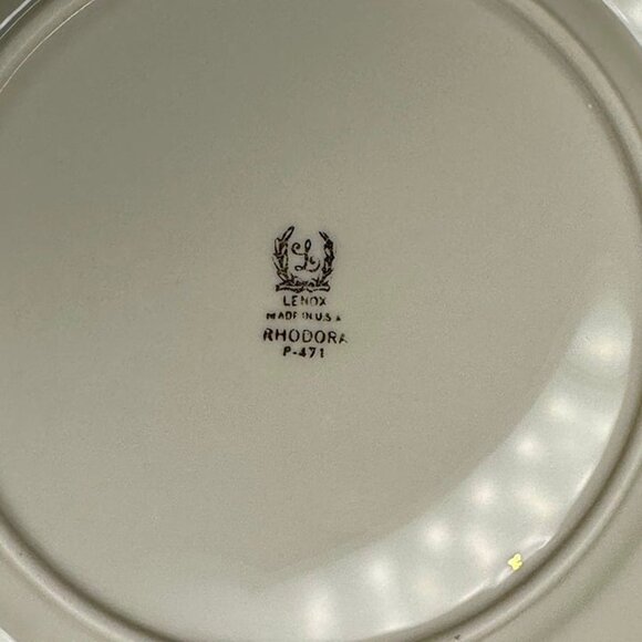 Vintage Rhodora by Lenox Salad/Dessert Plate - Picture 6 of 7
